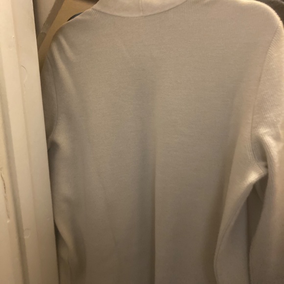 Merino wool open sweater jacket - Picture 3 of 4